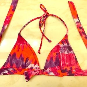 Victoria’s Secret Tye Dye Bikini Top
